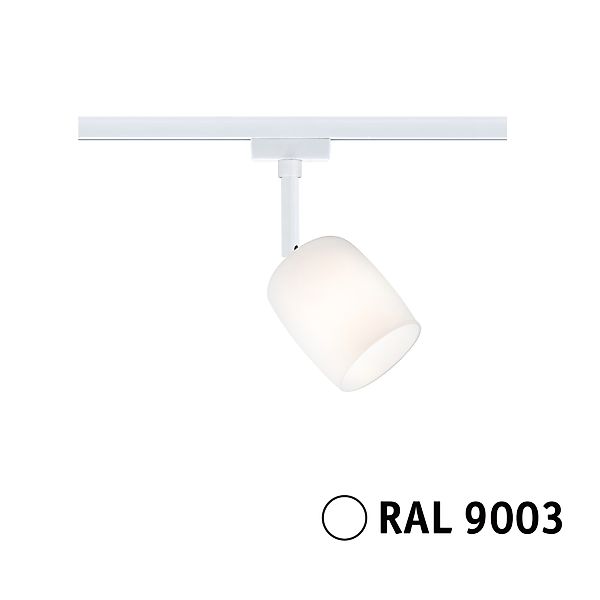 Paulmann "URail Schienenspot Blossom G9 max. 10W dimmbar 230V Signalweiß" günstig online kaufen