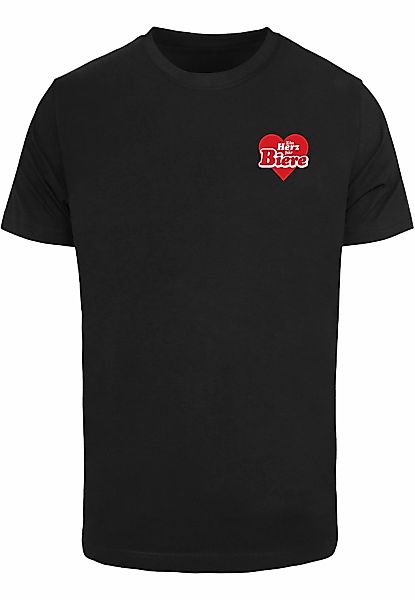 MisterTee T-Shirt "MisterTee Bierherz Tee" 1 Stk. günstig online kaufen