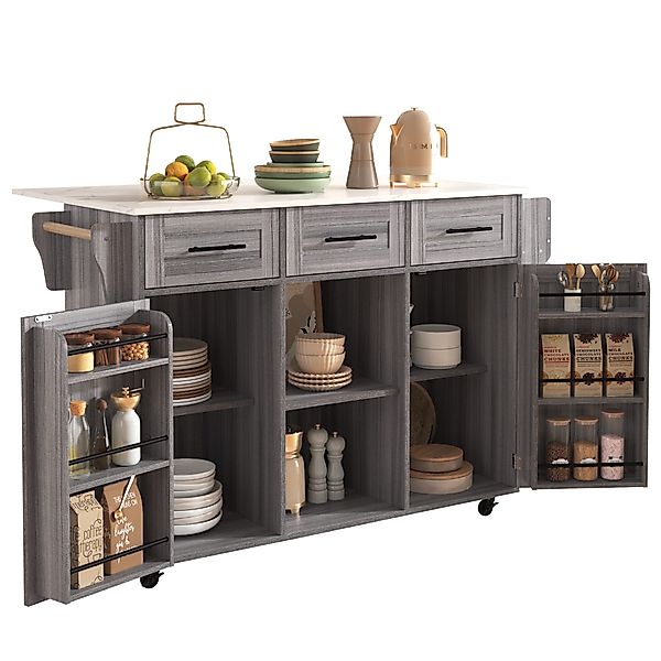 HAUSS SPOLE Sideboard Küchenwagen Buffetschrank mit günstig online kaufen