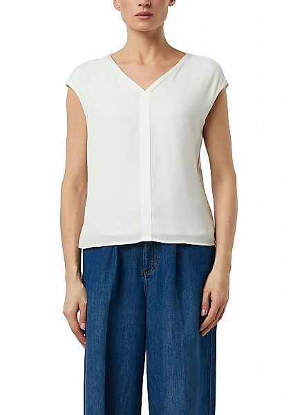Comma Blusenshirt mit V-Ausschnitt, ärmellos günstig online kaufen