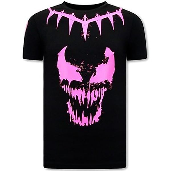 Local Fanatic  T-Shirt Totenkopf Shirt Venom Face Neon günstig online kaufen