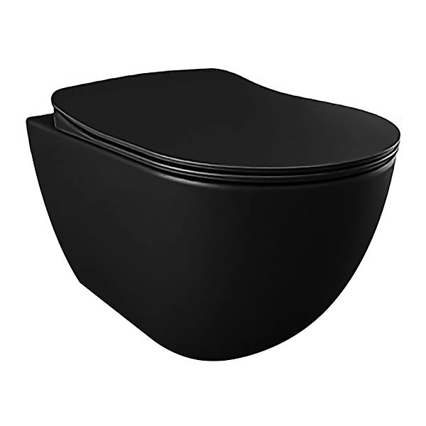 Creavit RimOff Spülrandloses Design Wand-WC mit Taharet/Bidet/Dusch-WC Funk günstig online kaufen