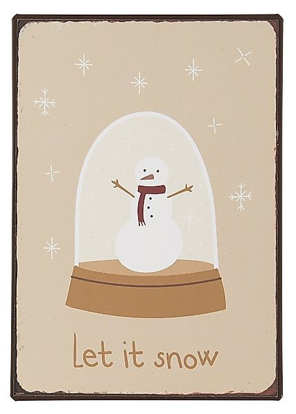 Ib Laursen Metallschild Ib Laursen - Wandschild Metallschild Schild "Let It günstig online kaufen