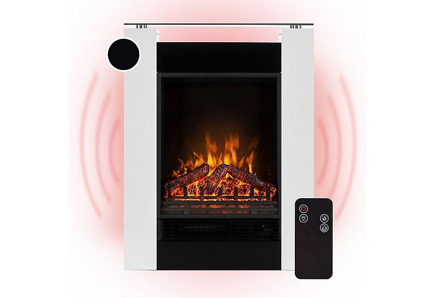 Klarstein Elektrokamin Studio 5, elektrischer Kamin mit Heizfunktion Heizlü günstig online kaufen
