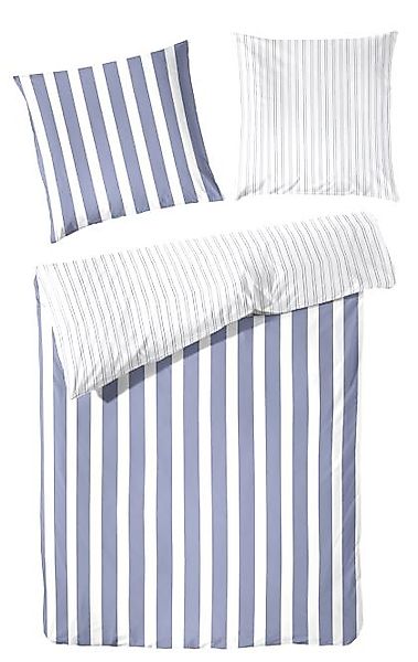 Primera Wendebettwäsche "Delf" 2 Stk. tlg. mit Streifen günstig online kaufen