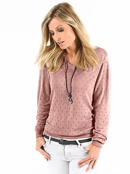 Witt Strickpullover Ajourpullover günstig online kaufen
