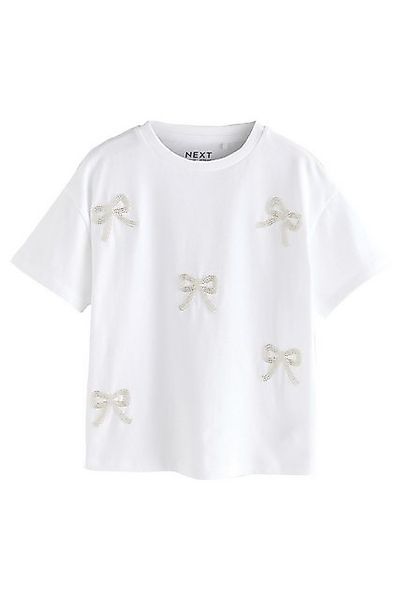 Next T-Shirt T-Shirt mit Perlenkirsche aus 100 % Baumwolle (1-tlg) günstig online kaufen