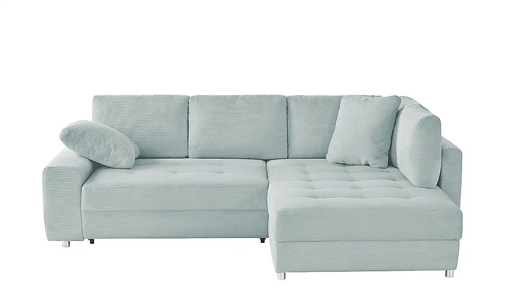 bobb Ecksofa  Arissa de Luxe ¦ blau ¦ Maße (cm): B: 265 H: 84 T: 215.0 Pols günstig online kaufen