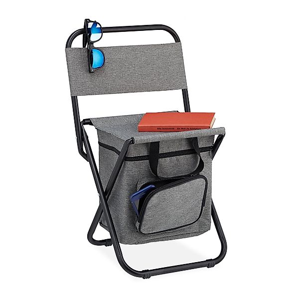 relaxdays Campinghocker mit Lehne günstig online kaufen