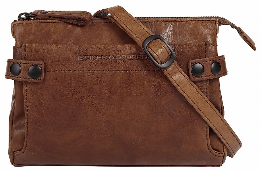 Spikes & Sparrow Umhängetasche echt Leder günstig online kaufen