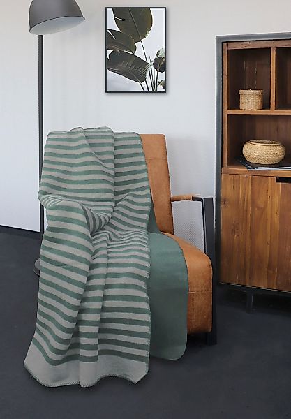 Biberna Wohndecke »Aras« weiche Wohndecke mit Wendefunktion und Melangeopti günstig online kaufen