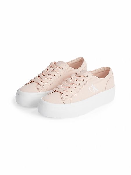 Calvin Klein Jeans VULC FLATFORM LOW CV MG Plateausneaker, Schnürschuh, Fre günstig online kaufen