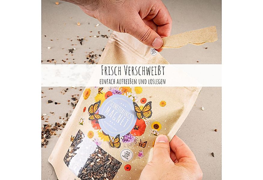 HappySeed Blumensamen Schmetterlingswiese Samen für eine buinte Blumenwiese günstig online kaufen