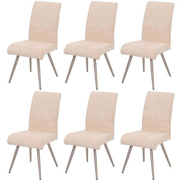 MCW Esszimmerstuhl G55 6er-Set Creme günstig online kaufen