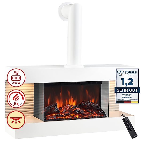 KAMINIO Elektrokamin LIZ, Elektrischer Kamin: 3D-Flammeneffekt, günstig online kaufen