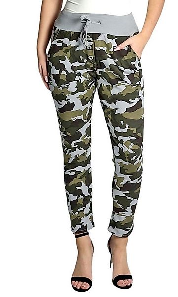 Mississhop Boyfriend-Hose Camouflage Damenhose Militär Hose Jogginghose M.1 günstig online kaufen