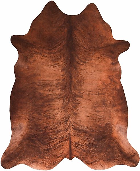 Andiamo Fellteppich "Amarillo" fellförmig 4 mm Höhe Kunstfell, gedruckte Ku günstig online kaufen