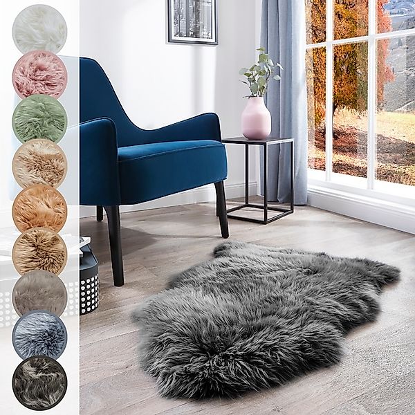 LUXOR living Fellteppich Schaffell Namika, fellförmig, Höhe: 50 mm, echtes günstig online kaufen