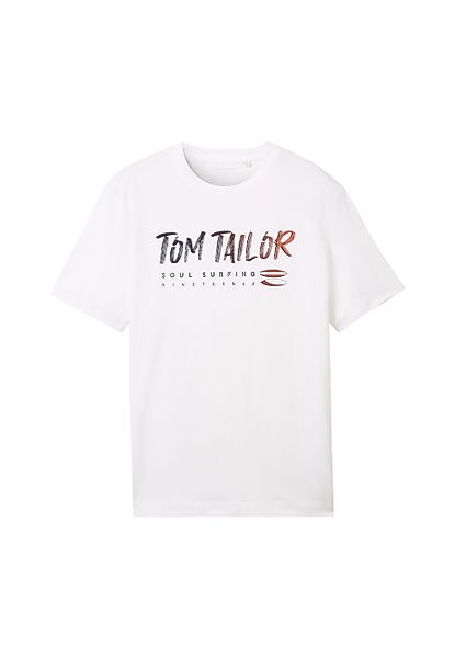TOM TAILOR T-Shirt T-Shirt Kurzarmshirt (1-tlg., günstig online kaufen
