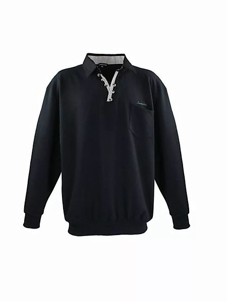 Lavecchia Sweatshirt Übergrößen Sweater LV-602 Polo Langarmshirt günstig online kaufen