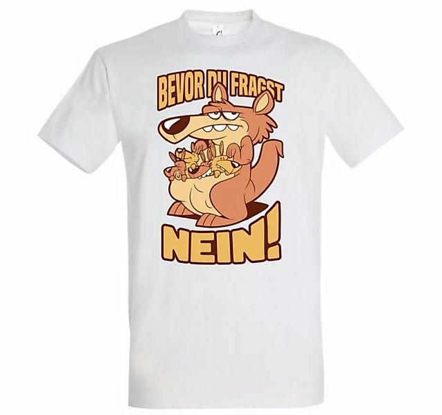 Youth Designz Print-Shirt Herren T-Shirt BEVOR DU FRAGST NEIN mit lustigem günstig online kaufen