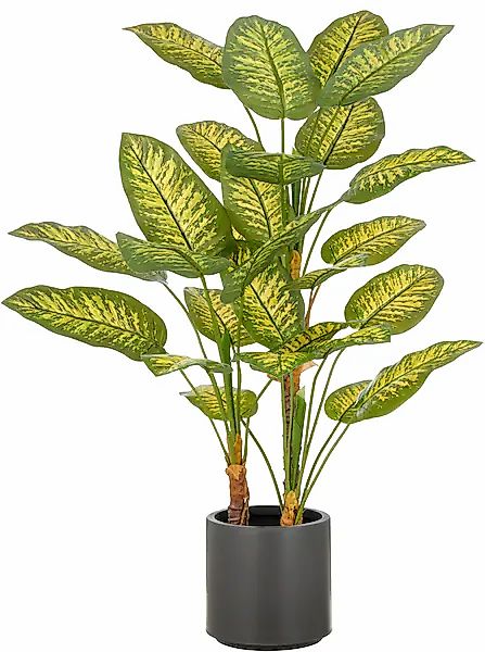 Creativ green Kunstpflanze »Dieffenbachia« mit naturgetreuer Gestaltung günstig online kaufen