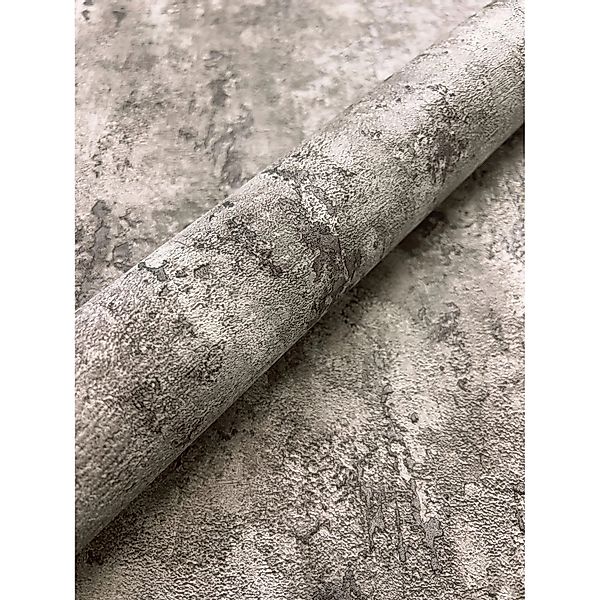 Newroom Vliestapete Hardy Taupe Beton Modern FSC® günstig online kaufen
