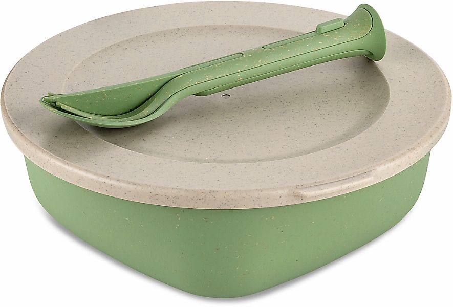 KOZIOL Lunchbox "CONNECT BOX READY" Set, Box mit Deckel+1 Besteckset besteh günstig online kaufen