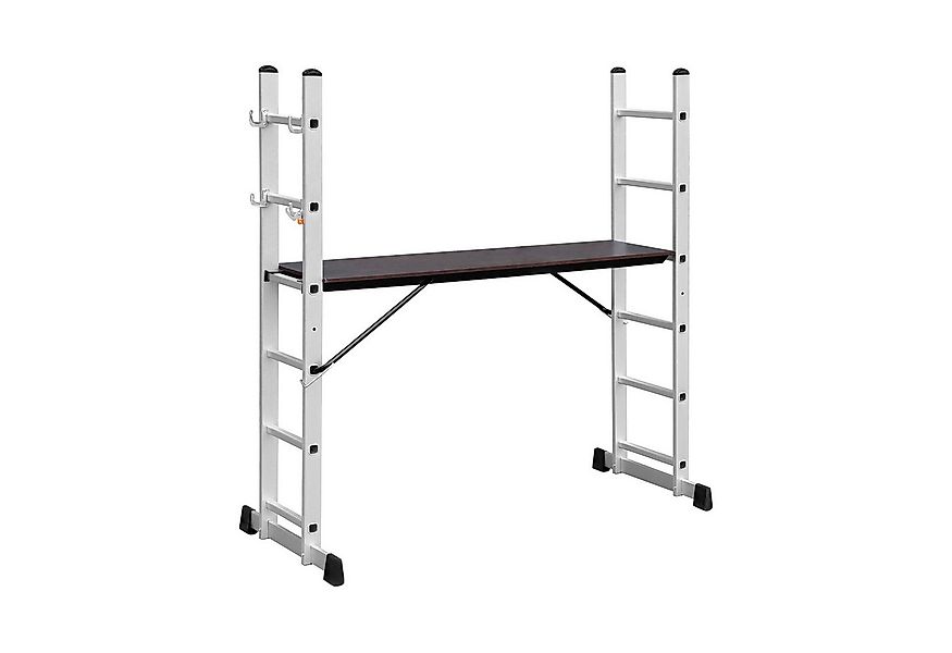MSW Arbeitsgerüst 3in1 Leitergerüst Klappgerüst Multifunktionsgerüst Aluger günstig online kaufen