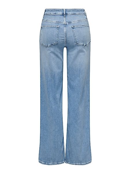 ONLY High-waist-Jeans "ONLMADISON – High Waist Jeans mit weitem Bein für Ko günstig online kaufen