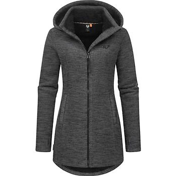 Ragwear Longstrickjacke Leysha Melange Sportliche Kapuzenjacke günstig online kaufen