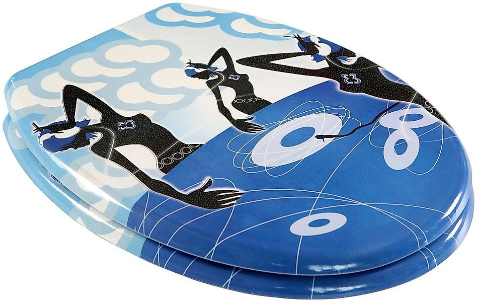 ADOB WC-Sitz DJ, mit messingverchromten Scharnieren günstig online kaufen