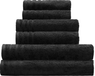 Kleine Wolke Duschtuch "Royal, 1 Stück (70/140 cm)" Uni Farben, mit Bordüre günstig online kaufen