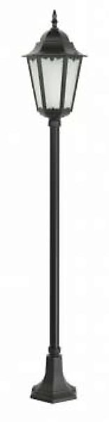Außen Stehleuchte Schwarz 165cm Rustikal IP43 günstig online kaufen