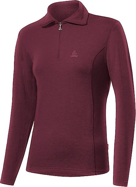 Löffler Langarmshirt MIDLAYER TURTLE TRANSTEX Basic Damen Zip Rollkragen-/ günstig online kaufen