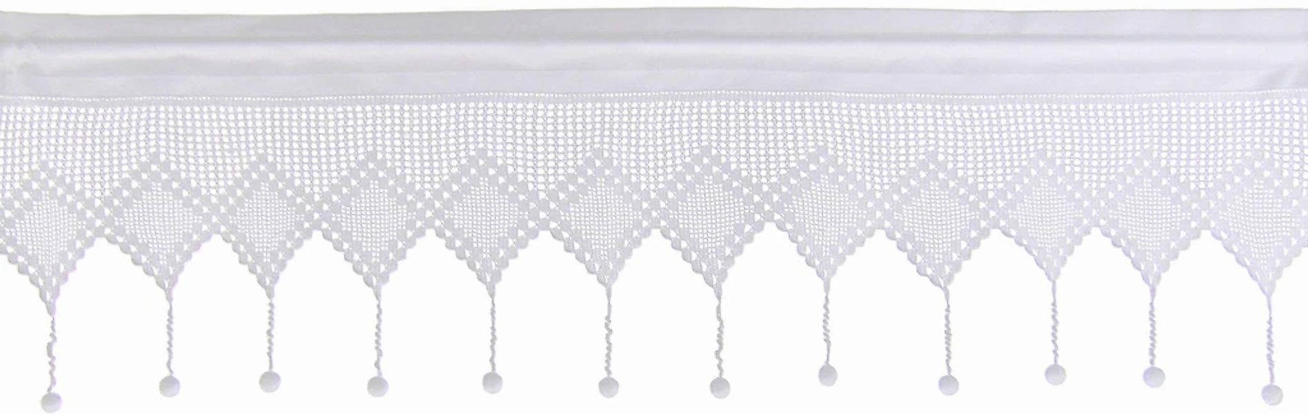 HOSSNER - ART OF HOME DECO Querbehang "Attersee" Stangendurchzug 1 Stk. tlg günstig online kaufen