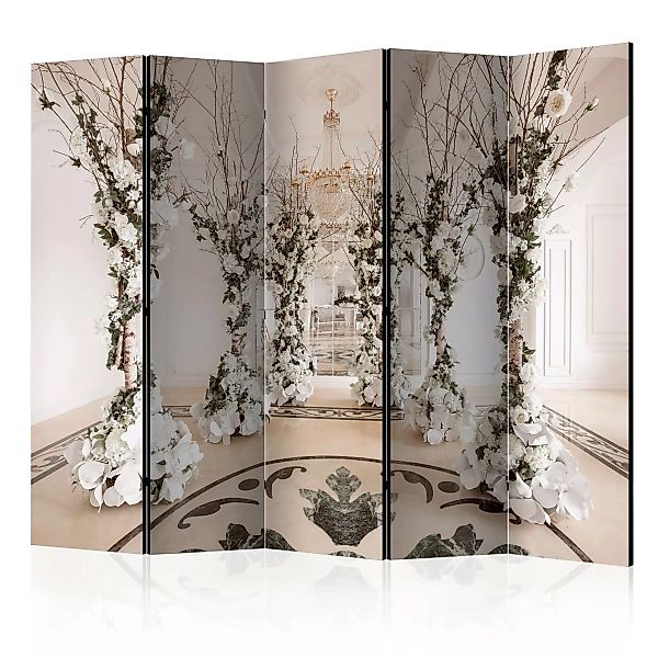 5-teiliges Paravent - Flower Chamber Ii [room Dividers] günstig online kaufen