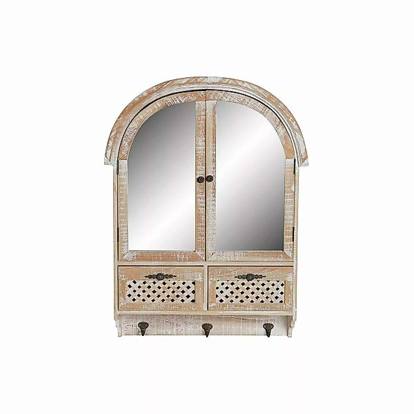 Wandspiegel Dkd Home Decor Spiegel Holz Braun (55,5 X 15 X 71 Cm) günstig online kaufen
