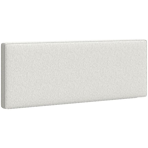 HOMCOM Kopfteil gepolstert Wandkissen mit Leinenoptik schwebend 160 x 60 cm günstig online kaufen