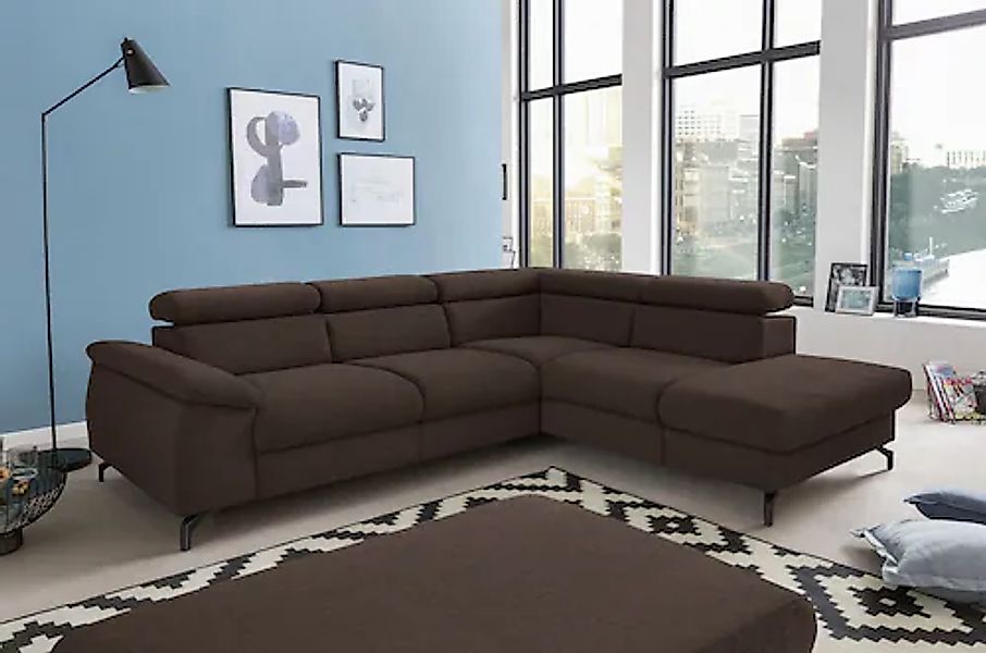 COTTA Polstergarnitur »Komaris L-Form«, (Set), Set bestehend aus: Ecksofa m günstig online kaufen