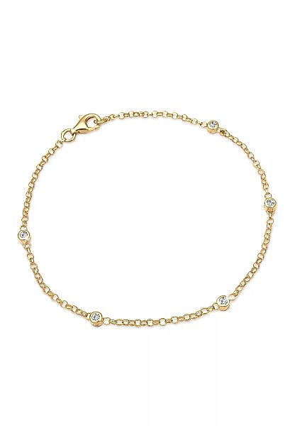 Elli Armband "Klassisch Basic Kristalle 925 Silber" günstig online kaufen