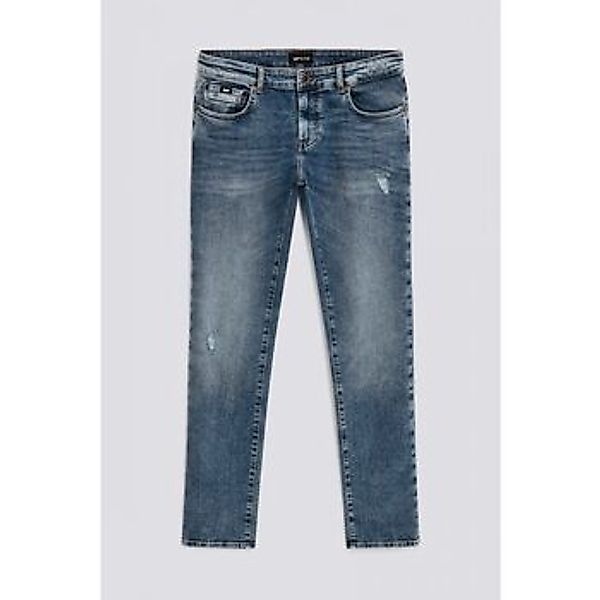 Gas  Slim Fit Jeans ALBERT PLUS - 61MM-35145_2030159 STONE WASH günstig online kaufen