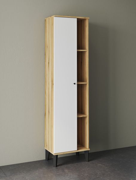 INOSIGN Stauraumschrank "Oslo, Badschrank mit Knopfgriff, Hochschrank im sk günstig online kaufen