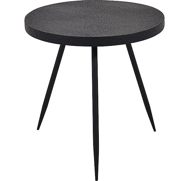 Lesli Living Beistelltisch Beistelltisch Nizza schwarz ø38x38,5cm Metall günstig online kaufen