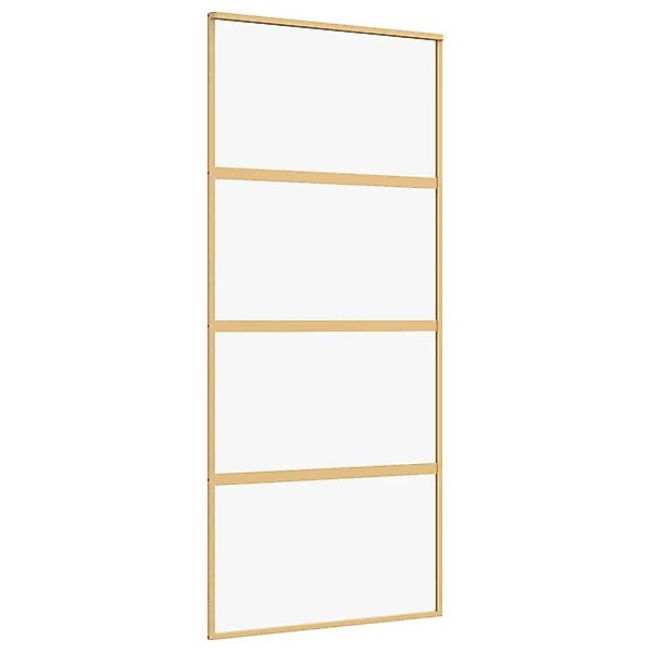 vidaXL Haustür Schiebetür Golden 90x205 cm günstig online kaufen