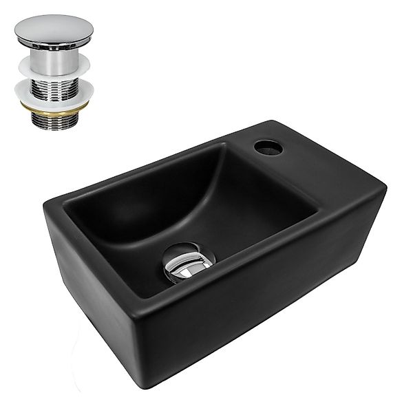 LuxeBath Waschbecken Aufsatzwaschbecken aus Keramik für günstig online kaufen