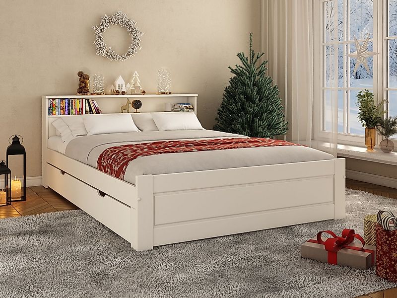 OTTO home Massivholzbett FLAVION, TOPSELLER! Jugendbett, FSC® zertifizierte günstig online kaufen