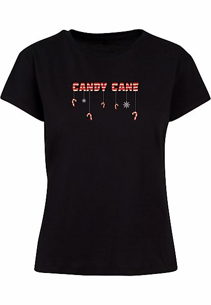 Merchcode T-Shirt "Merchcode Damen Ladies Candy Cane Box Tee" 1 Stk. tlg. günstig online kaufen