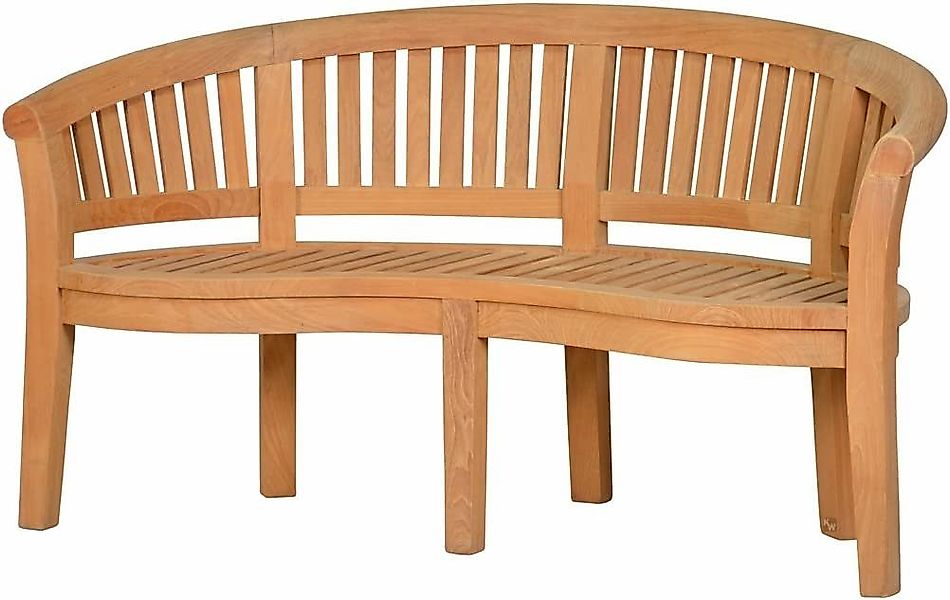 Kai Wiechmann Gartenbank Teak Bananenbank 160 günstig online kaufen