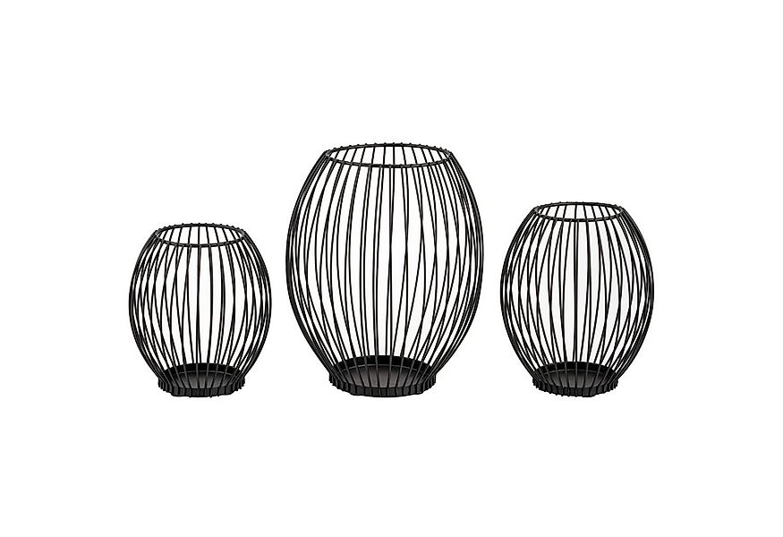 bremermann Kerzenhalter 3er-Set Kerzenhalter, Kerzenständer, Stumpenkerze, günstig online kaufen